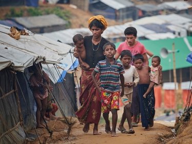 Nothilfe für Rohingya Flüchtlinge in Bangladesch