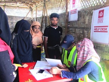 Rohingya: HEKS Helpdesk