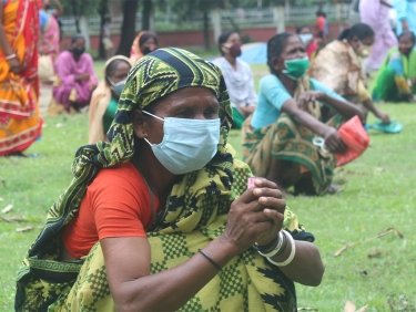 HEKS hilft Corona-Betroffenen - auch Minderheiten in Bangladesch
