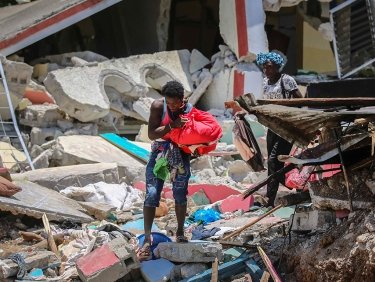 Erdbeben in Haiti - HEKS hilft vor Ort