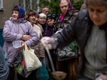 Krieg in der Ukraine: Nothilfe vor Ort