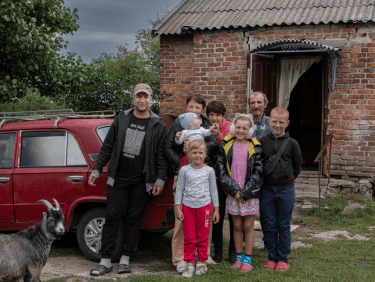 Lokale Hilfsprojekte für Geflüchtete und Gastfamilien in Zakarpattia 
