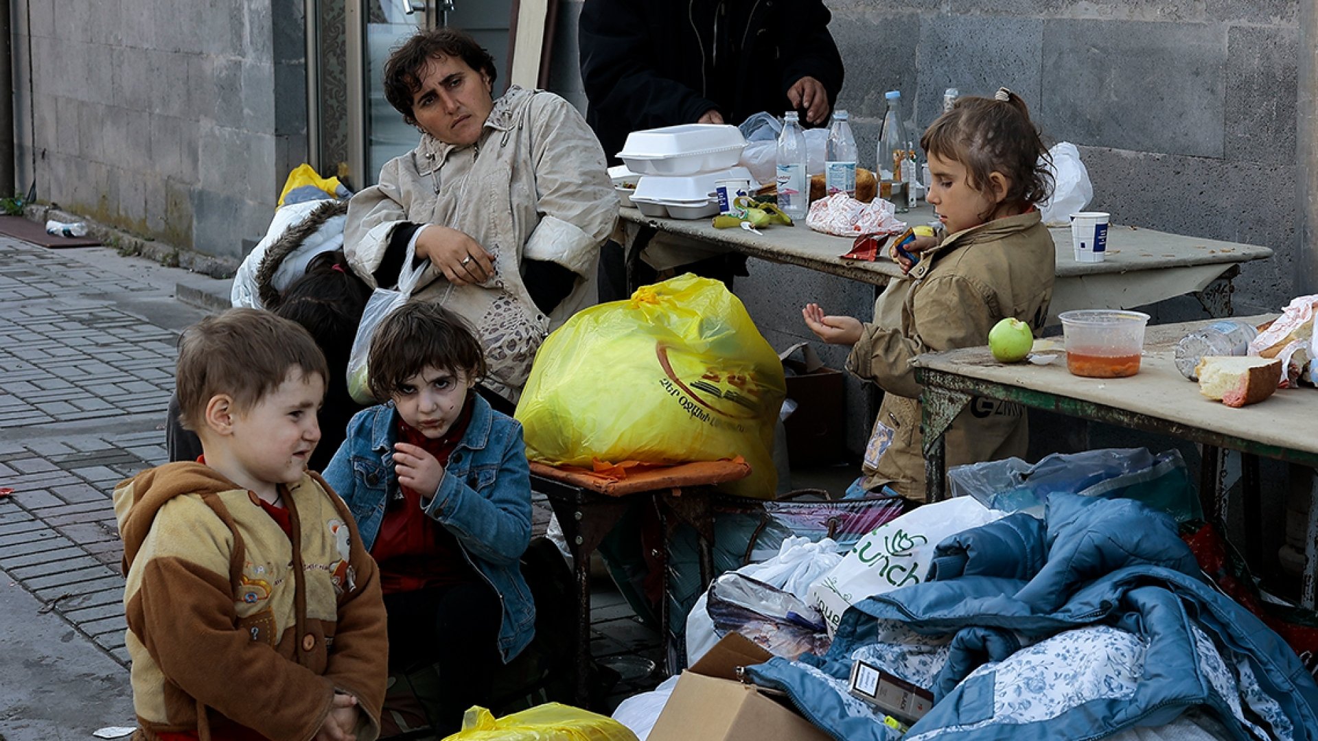 Nothilfe für armenische Geflüchtete aus Berg-Karabach