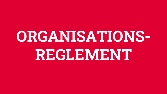 Organisationsreglement 